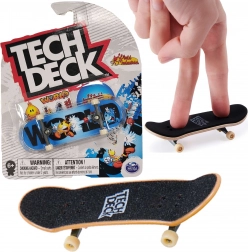 Fingerboard Tech Deck World Industries avec autocollants