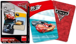 Le jeu de cartes Černý Petr - Cars 3