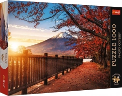 Puzzle Trefl Premium Plus Photo Odyssey : Mont Fuji, Japon – 1000 pièces