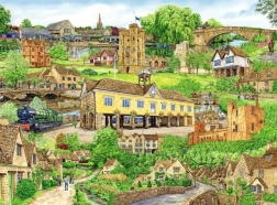 Puzzle Évasion vers les Cotswolds 500 pièces