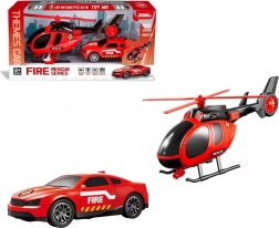 Set de pompier pour enfants avec piles