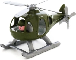 Hélicoptère Tonnerre – hélicoptère militaire en plastique Wader 29 cm