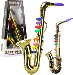 Instrument de musique pour enfants – saxophone doré