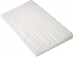 Coussin bébé – wedge NEW BABY Basic blanc 59 × 37 cm