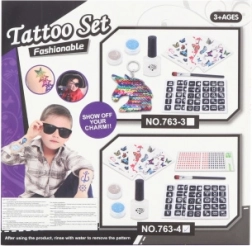 Kit de tatouages pailletés pour enfants