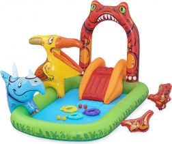 Piscine enfant BESTWAY Monde des dinosaures avec toboggan aquatique
