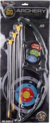 Set de tir pour enfants avec arc, flèches et cible