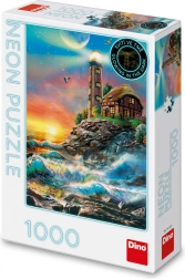 Puzzle néon Phare 1000 pièces