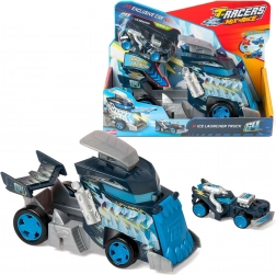T-Racers Mix’n Race Ice Launcher Truck – camion avec lanceur