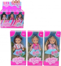 Poupée 12 cm pour enfants dès 3 ans