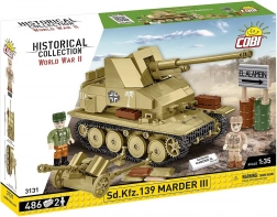Kit Sd.Kfz. Marder III – chasseur de chars (486 pièces)