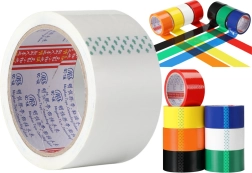 Ruban d’emballage acrylique blanc 48 mm × 50 yd