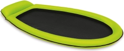 Matelas de plage gonflable avec filet rafraîchissant vert