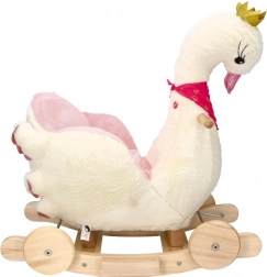 Fauteuil à bascule Swan Queen avec roulettes