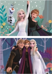 Educa puzzle en bois Frozen, 2×25 pièces