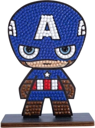 Peinture diamant Avengers : Captain America