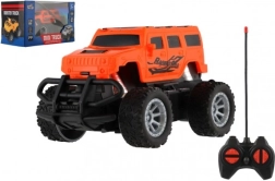 Mini camion RC 1:43 télécommandé avec éclairage – Orange