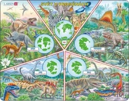 Puzzle Le monde en mutation 100 pièces de Larsen