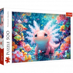 Puzzle 500 pièces – axolotl Trefl