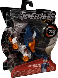 Screechers Wild! véhicule transformable Airstrike Eagle – aigle bleu
