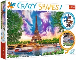 Puzzle 600 Crazy Shapes - Ciel au-dessus de Paris