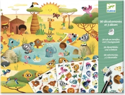 Transferts d’images Pôle Nord, savane et désert DJECO