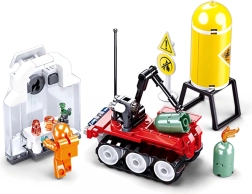 Sluban pompiers – robot télécommandé kit de construction