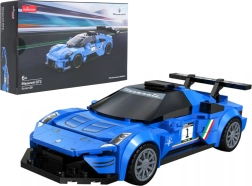 Maquette à construire de voiture de course Maserati MC20 GT2 bleue RASTAR