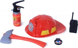 Kit de pompier avec casque et accessoires pour enfants