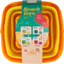 Set de plage avec seau pliable