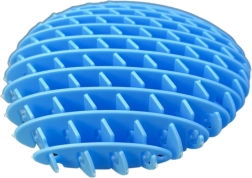 Jouet anti-stress fidget bleu 10 cm