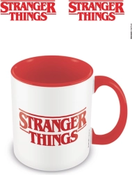 Mug en céramique Stranger Things – logo, rouge