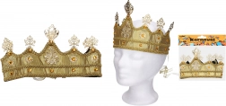 Ensemble de carnaval Couronne dorée