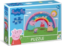 Puzzle Peppa Pig : Arc-en-ciel 30 pièces