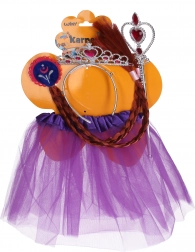 Ensemble carnaval princesse violet