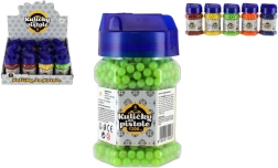 Billes en plastique pour pistolet pour enfants 6 mm, 1200 pcs, assortiment de couleurs