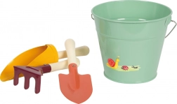 Set d’outils de jardin avec seau pour enfants Tiny Garden