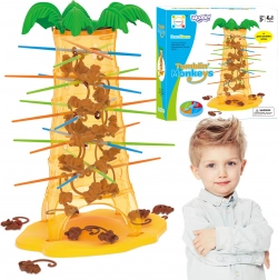 Jeu de Compétences Singes Tombants Woopie pour Enfants 3+