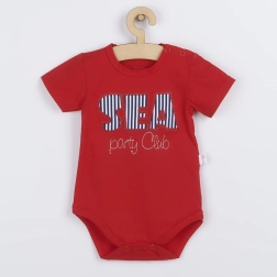 Body d’été pour bébé Koala Sea Party rouge