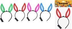 Serre-tête avec oreilles de lapin clignotantes