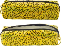 Trousse holographique dorée à compartiment unique