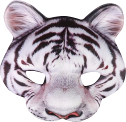 Masque de tigre blanc