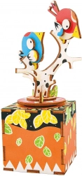 Boîte à musique – Puzzle 3D en bois Oiseaux chanteurs ROBOTIME