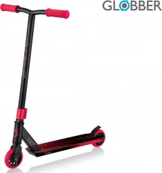 Globber Freestyle Trottinette STUNT SCOOTER GS 360 Noir / Rouge