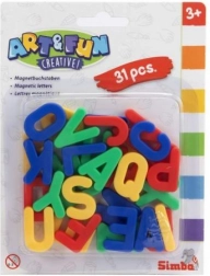 Lettres magnétiques A&F