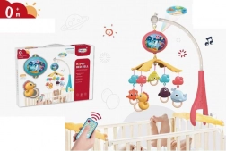 Mobile de lit avec télécommande et projecteur