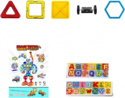 Jeu de construction magnétique 58 pcs