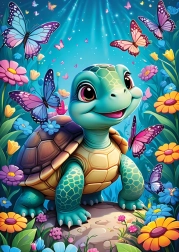 Puzzle tortue Yazz 1000 pièces