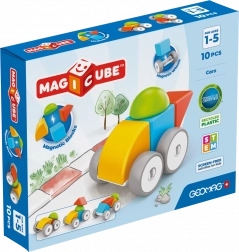Geomag Magicube auto – jeu de construction magnétique pour les tout-petits (10 pièces)