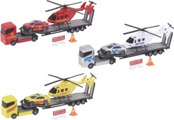 Teamsterz transport de voiture et hélicoptère pour enfants